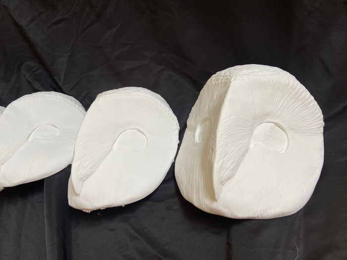 BARN OWL MASK BLANK- READY TO SHIP