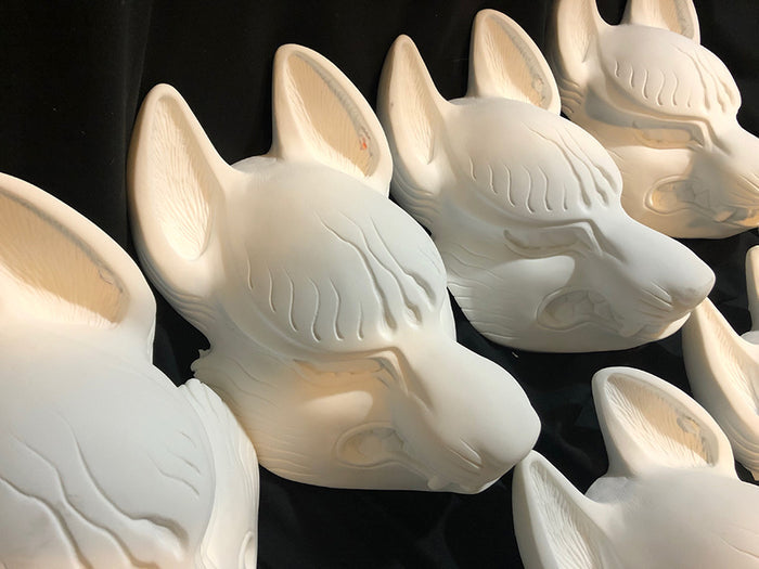 BLANK FOX MASK