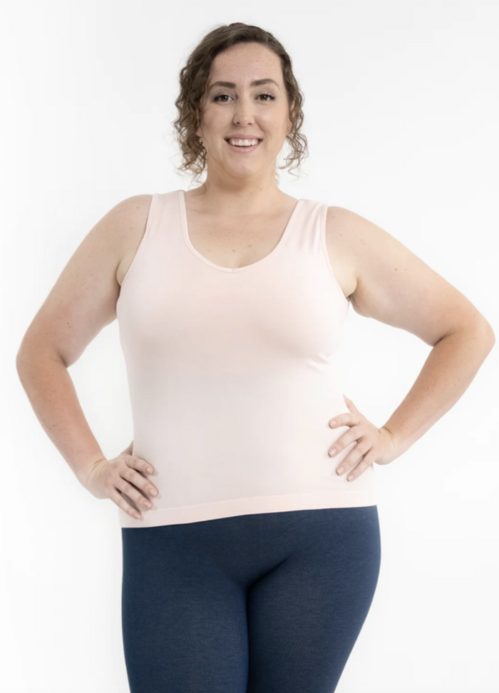 Blush Built In Bra Tank