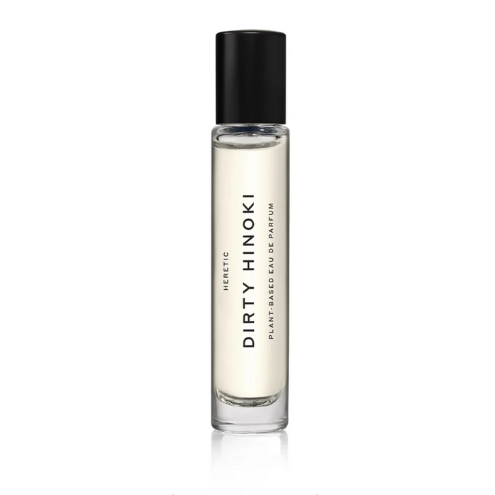 Travel Roll-on of Dirty Hinoki Plant Based Perfume by Heretic