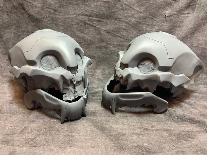 ** DISCOUNTED** SPACE CAT BLANK HELMET CAST SET