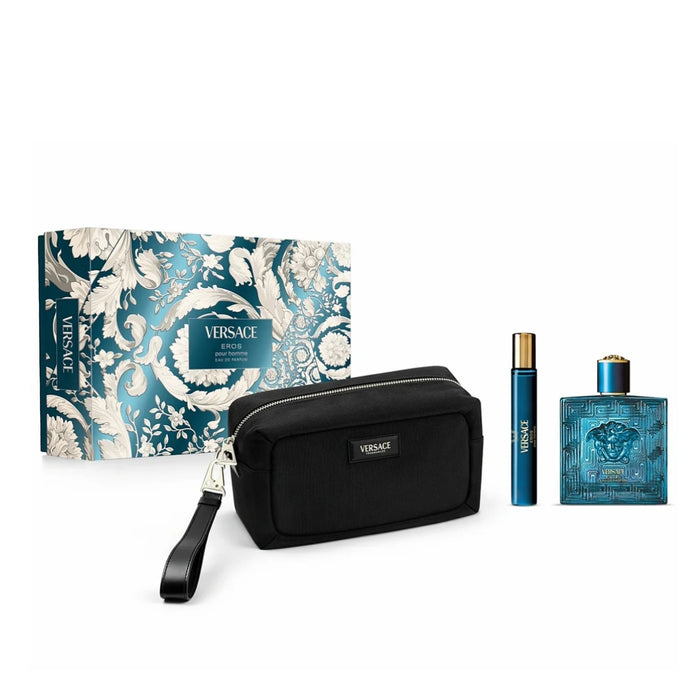Gift Set : Eros EDT 100ml + 10ml