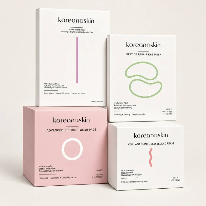 Glass Skin Evening Ritual – 4-Step Set