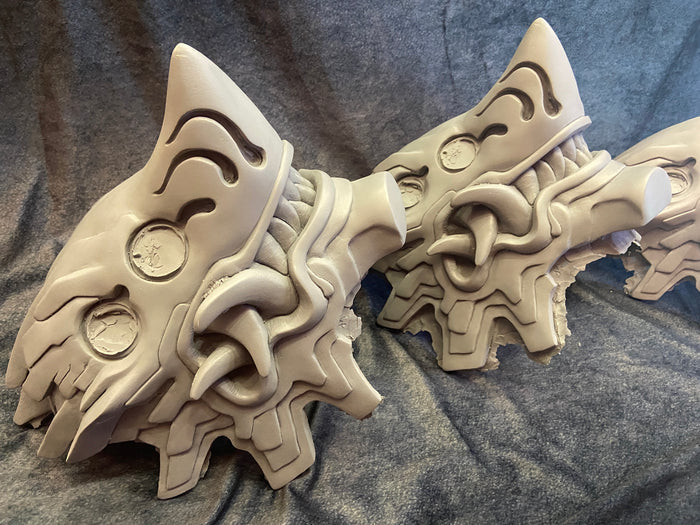 RADIANT BEAST BLANK MASK CAST- READY TO SHIP