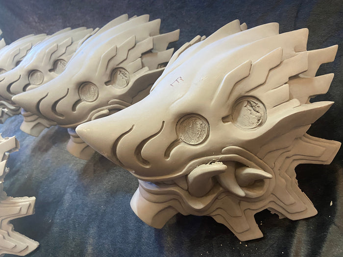 RADIANT BEAST BLANK MASK CAST- READY TO SHIP