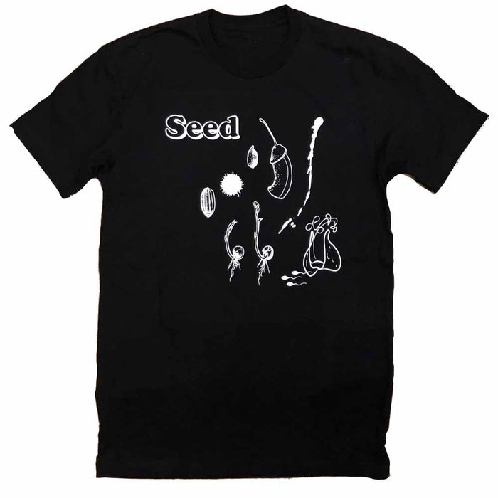 Seed T-shirt collaboration with Lord Tattoo black