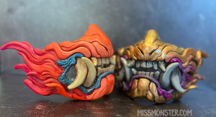 SNARL MASK BLANK CAST- READY TO SHIP