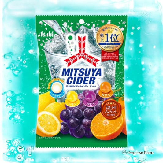 Asahi Mitsuya Cider Fruit Mix Candy Pack of 6