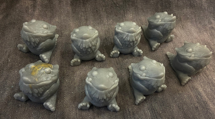 BLANK FAFFNUFF CAST FIGURE- PLAIN GREY