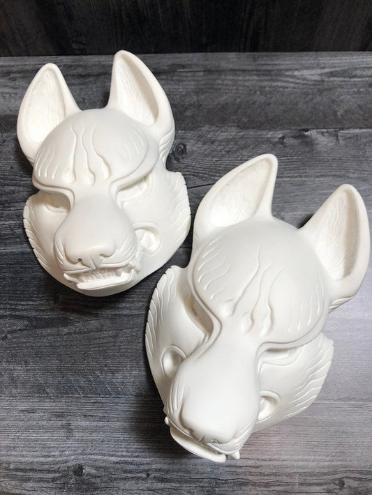 BLANK FOX MASK