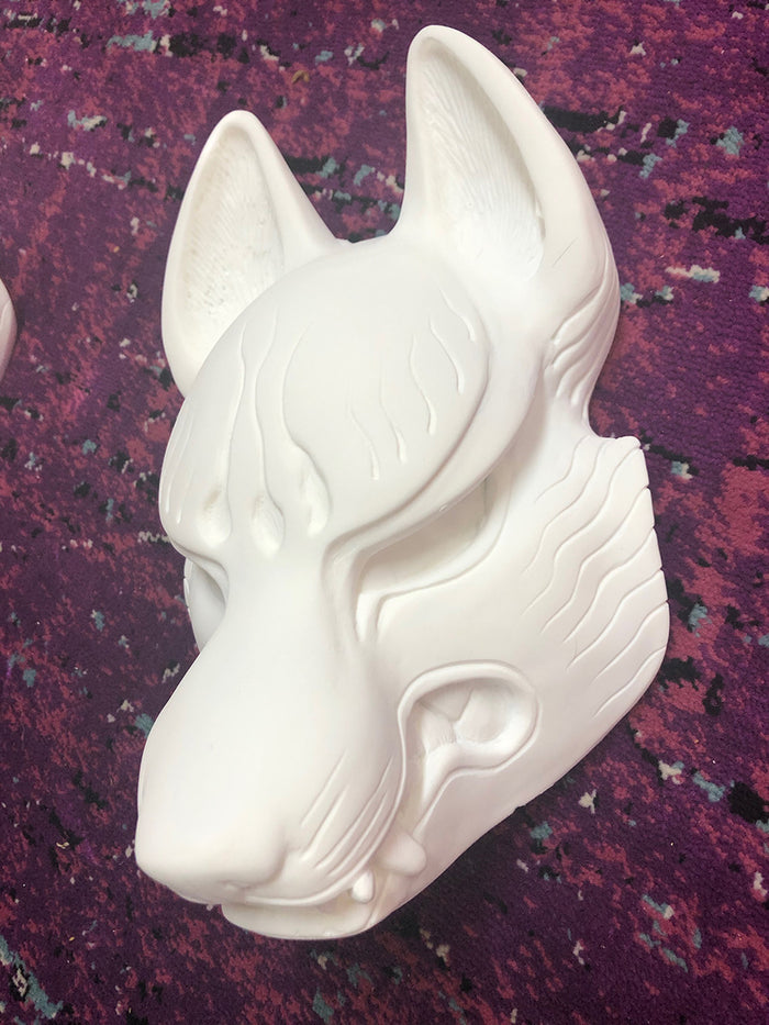 BLANK FOX MASK