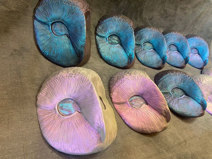 COLOR SHIFT BLANK OWL MASK - READY TO SHIP