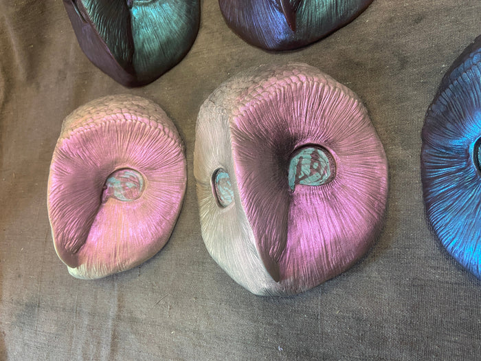 COLOR SHIFT BLANK OWL MASK - READY TO SHIP