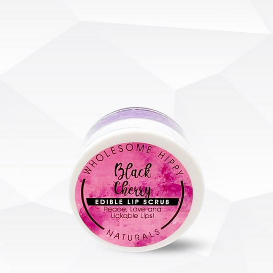 Edible Lip Scrub Black Cherry
