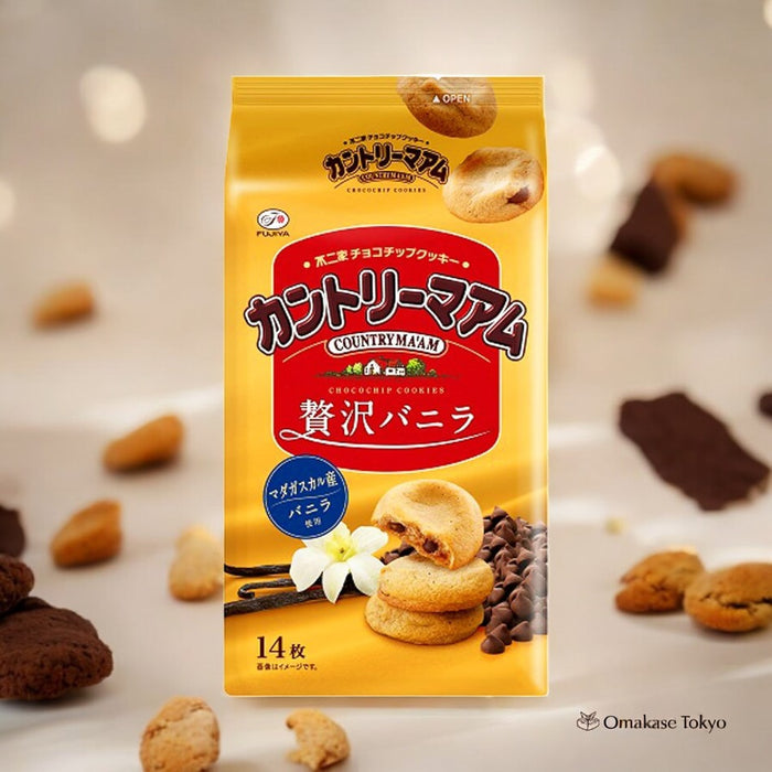 Fujiya Country Ma'am Soft Cookies Vanilla 14cut/Pack