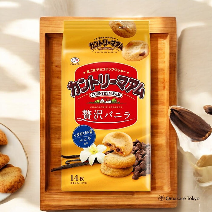 Fujiya Country Ma'am Soft Cookies Vanilla 14cut/Pack