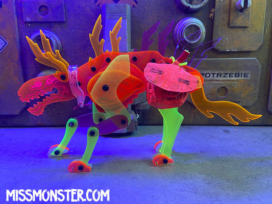 LASER HOUND - POSEABLE ACRYLIC FIGURE NUMBER 10