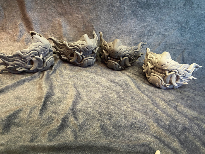 MISCAST DISCOUNTED SNARL BLANK MASKS- BATCH 2