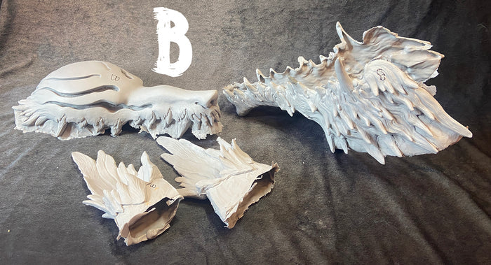 !!! MISCAST!! FLUXWOLF BLANK MASK KIT