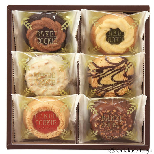 Nakayama Seika Baked Cookies 6 Pieces
