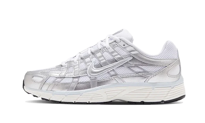 P-6000 White Metallic Silver