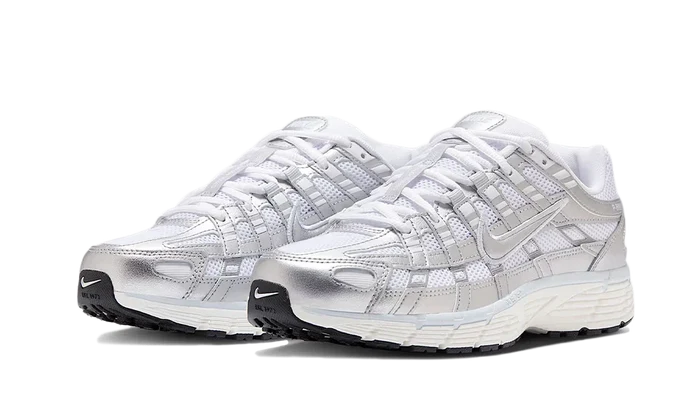 P-6000 White Metallic Silver