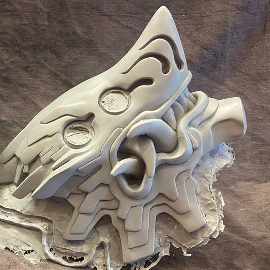 RADIANT BEAST BLANK CAST MASK