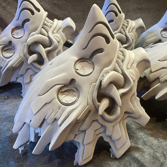 RADIANT BEAST BLANK MASK CAST- READY TO SHIP
