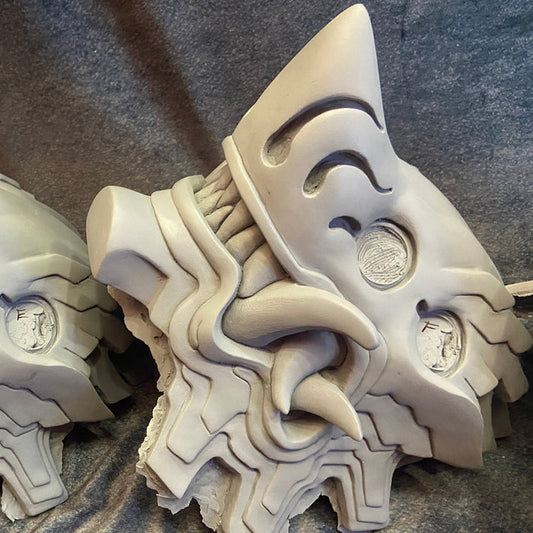 RADIANT BEAST BLANK MASK CAST- READY TO SHIP