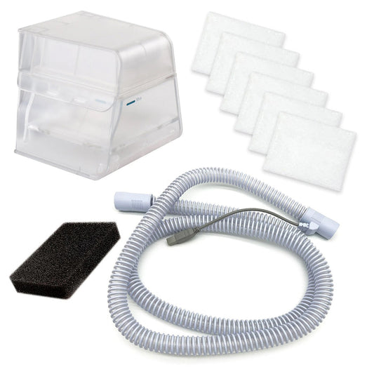 React Health Premium Resupply Package including a humidifier chamber, filters and tubing