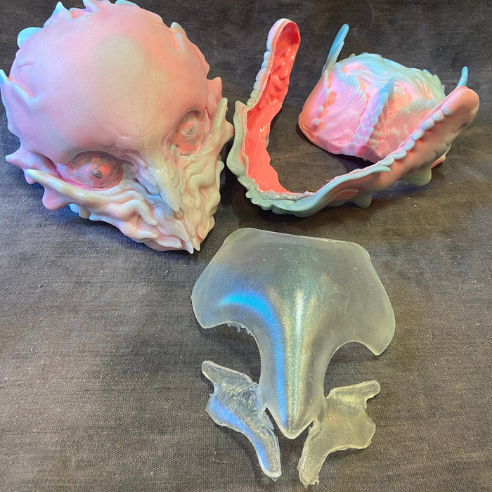 SEPIOID TRANSLUCENT GLOW ALIEN MASK KIT *** PREORDER** 4-8 WEEK WAIT