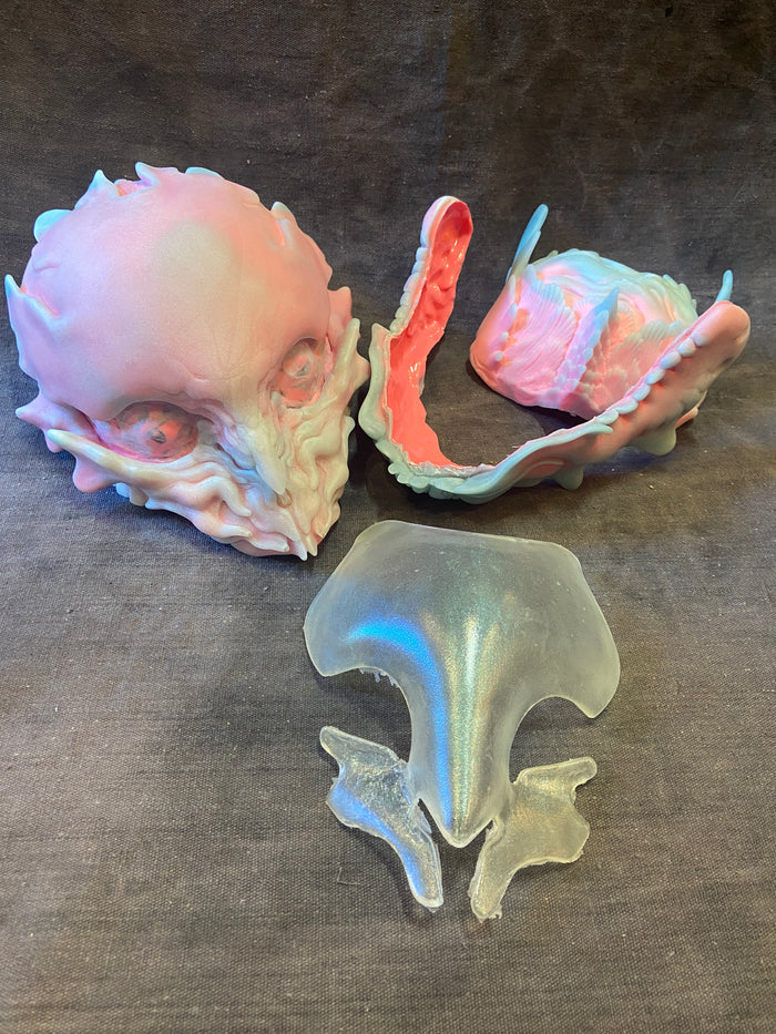 SEPIOID TRANSLUCENT GLOW ALIEN MASK KIT *** PREORDER** 4-8 WEEK WAIT