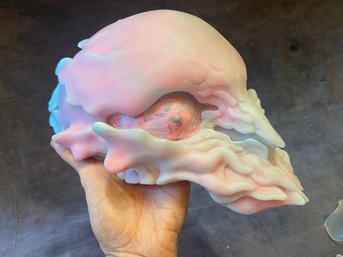 SEPIOID TRANSLUCENT GLOW ALIEN MASK KIT *** PREORDER** 4-8 WEEK WAIT