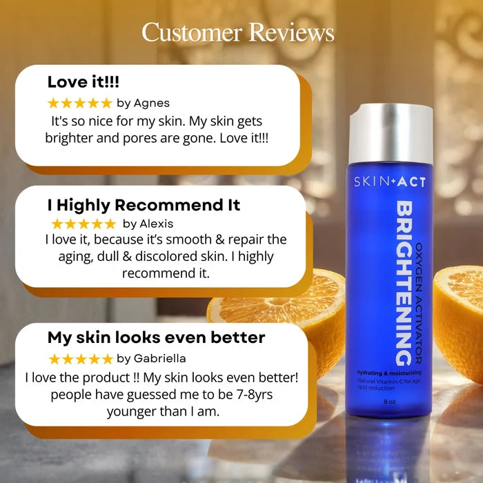 Skin Brightening Oxygen Activator With Vitamin C