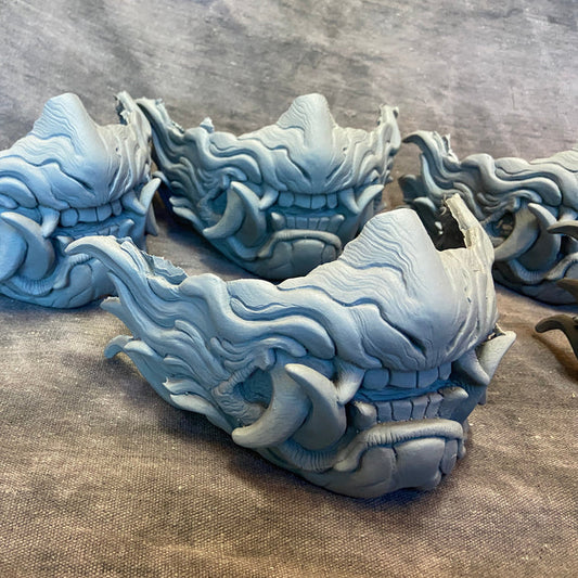 SNARL BLANK MASK CAST- READY TO SHIP