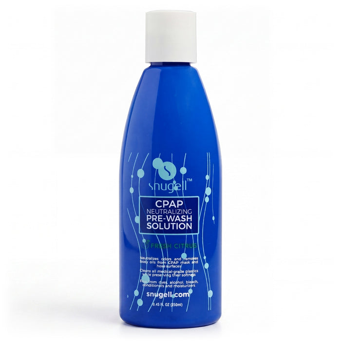 Snuggle CPAP mask pre wash solution bottle