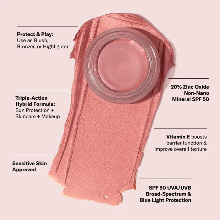 SPF 50 Color Balm (Sienna Rose)