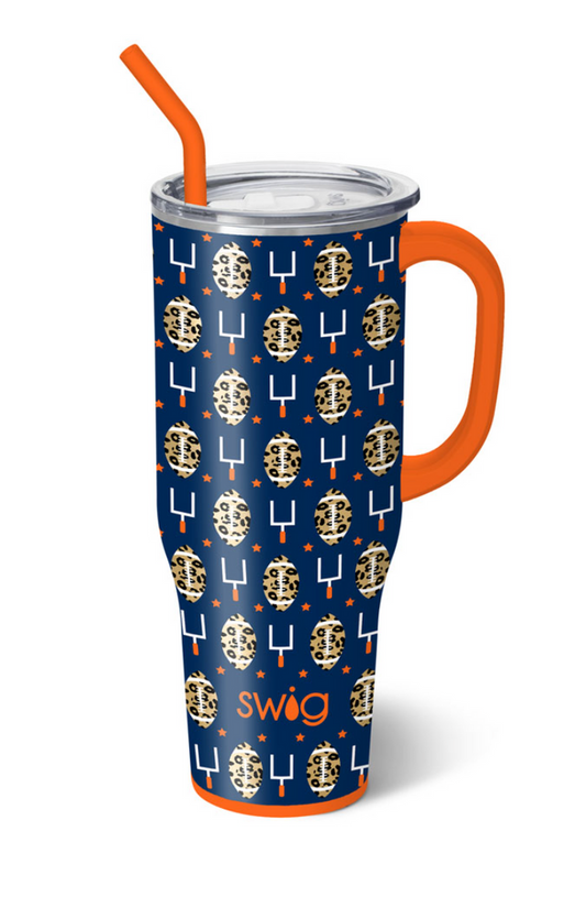 Touchdown Navy&Orange Mega Mug