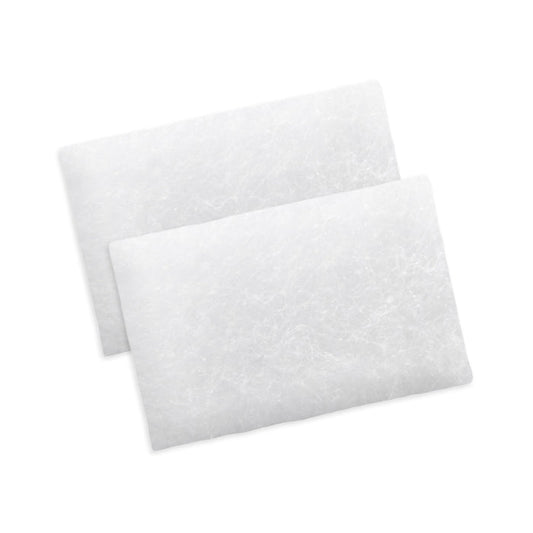 Two white Transcend Micro 510 Woven Filters